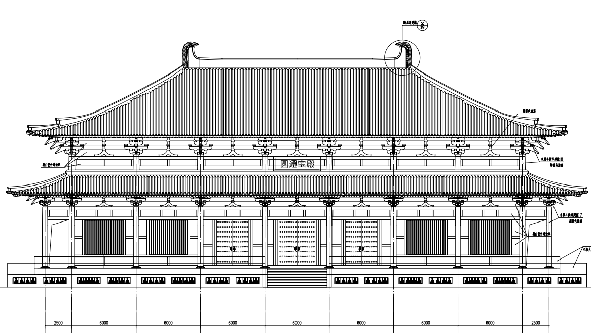 大雄宝殿木结构施工安装 寺庙图纸施工图设计可落地很重要
