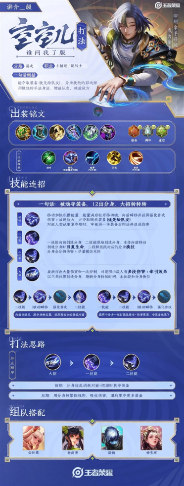 《王者荣耀》S39新赛季今天开启：新英雄空空儿正式上线