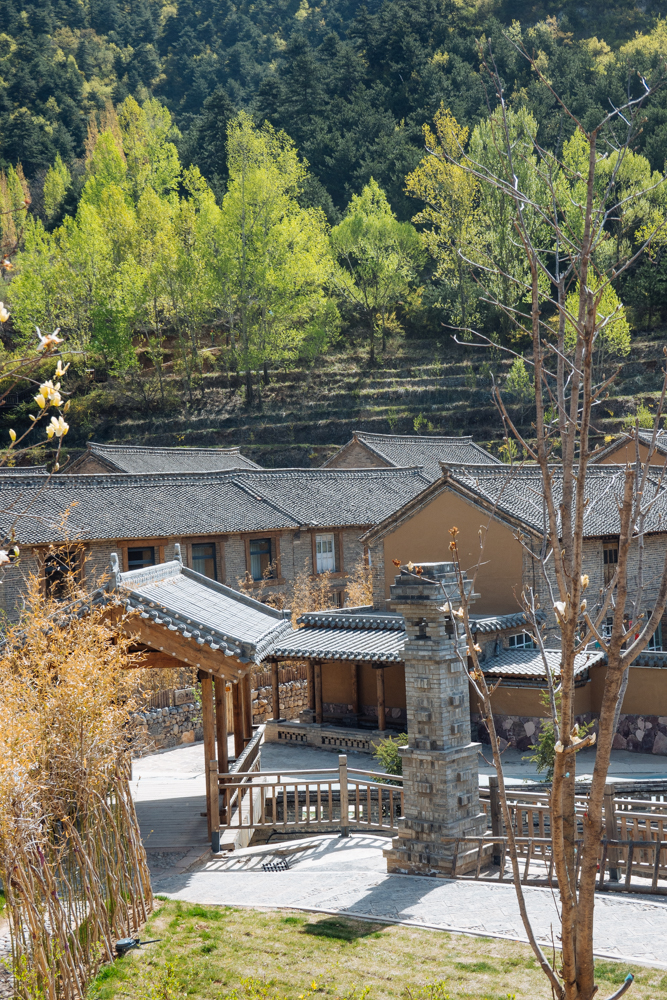 松庙民宿,太行山里过一段开门见山的生活.