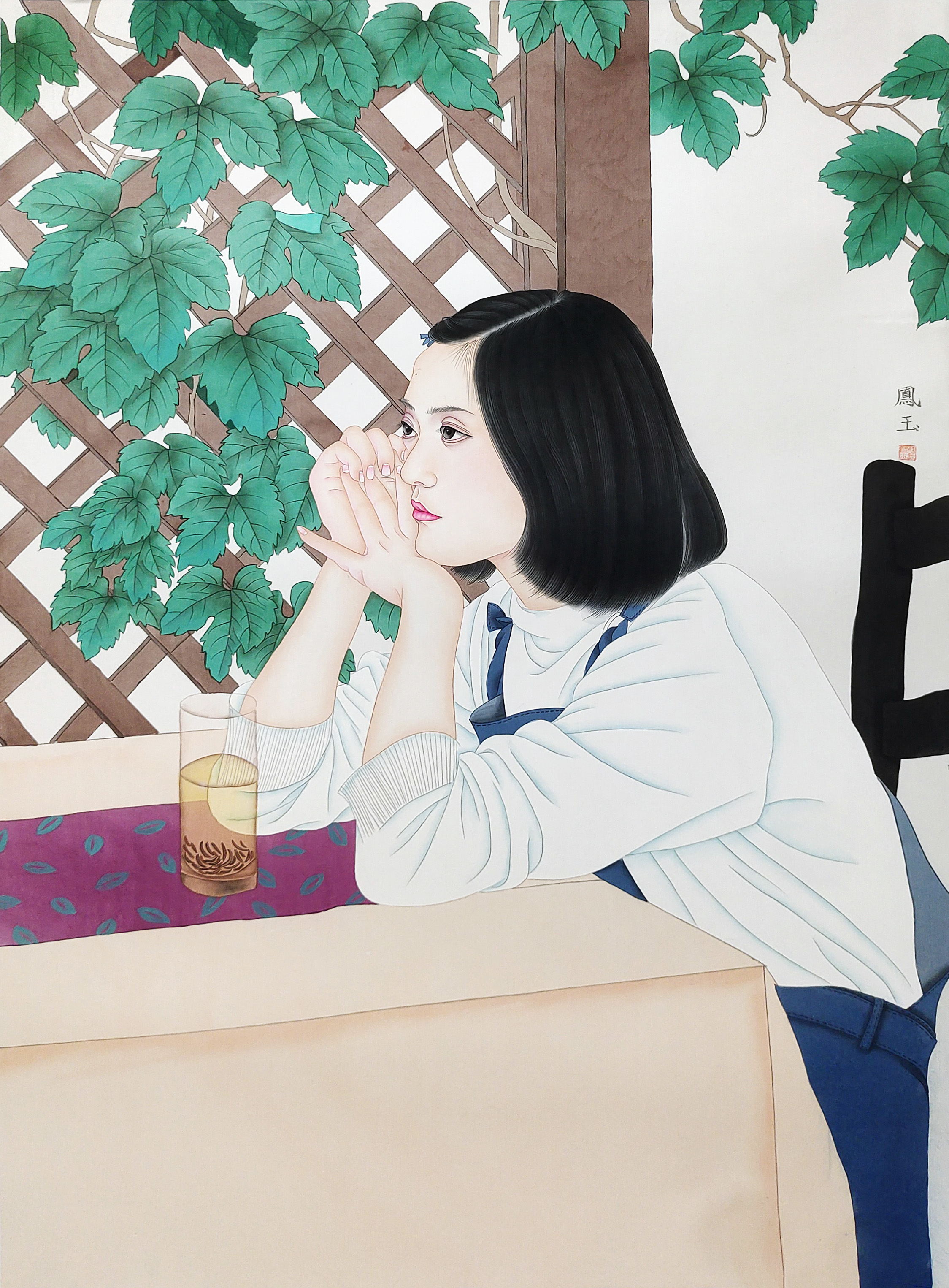 刘凤玉:起绢弄粉彩,细心巧神韵