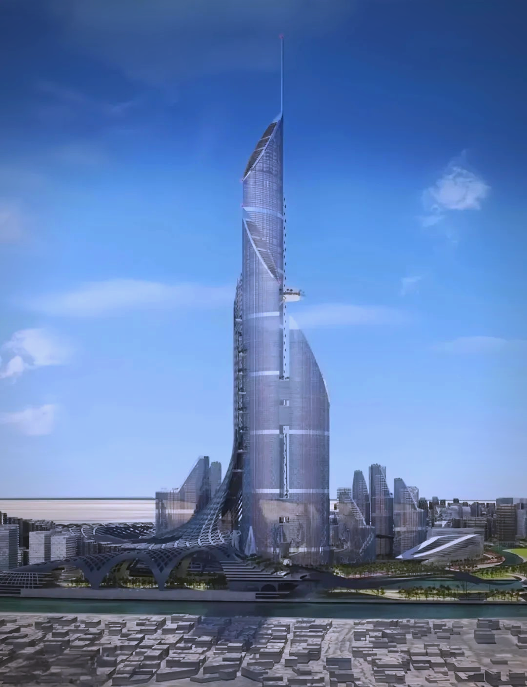 伊拉克曾计划建造世界最高建筑,高度达1152米