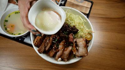 日式烧肉丼饭应该这么吃,你吃对了嘛?