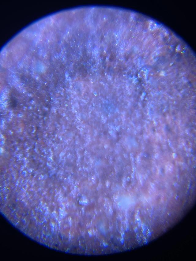 原矿紫砂放大镜下图片图片