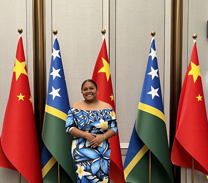 所罗门群岛留学生刘语诺:我在中国度过最美好的时光