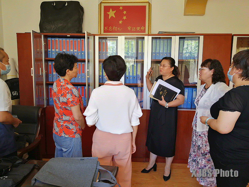 自治区统计局宋秀红副局长一行来阿勒泰地区督查自治区