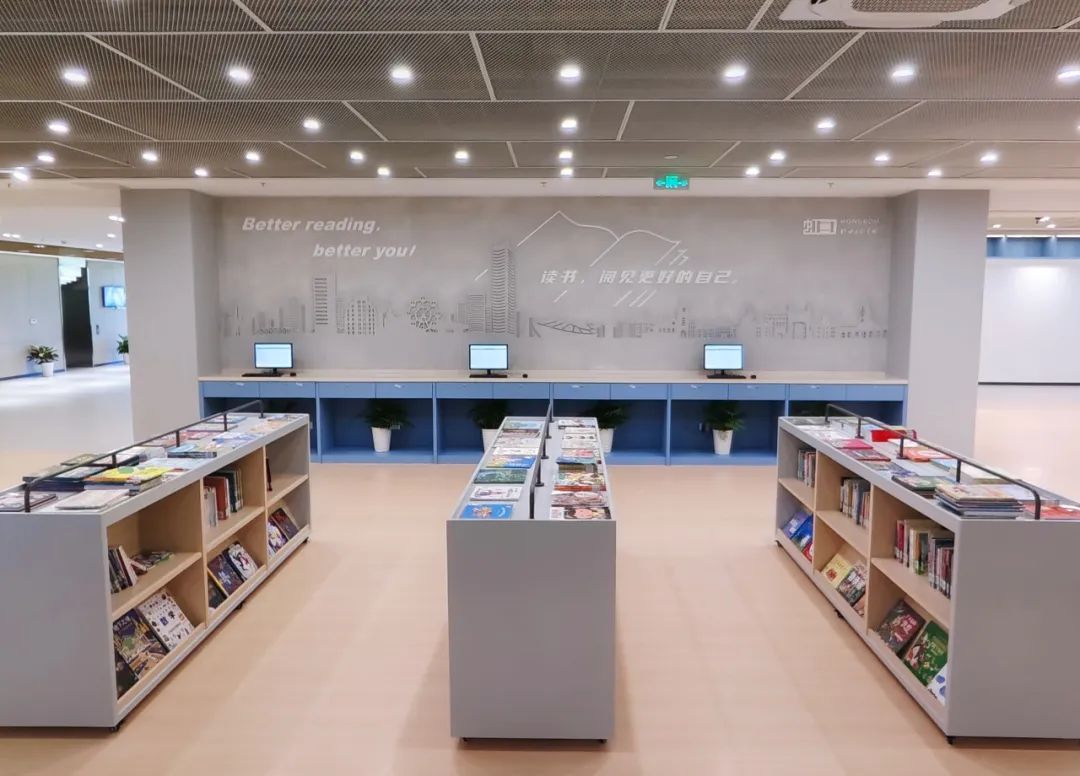 今天起,虹口区图书馆总馆开启试运行