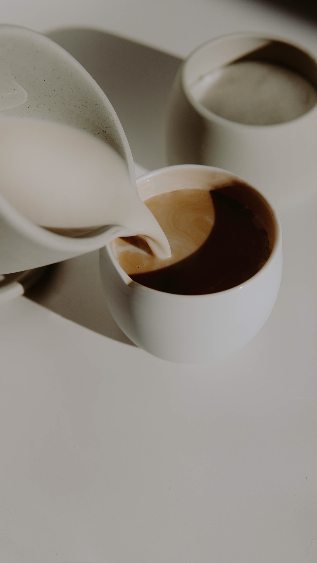 背景壁纸|白色杯子素材背景图片壁纸