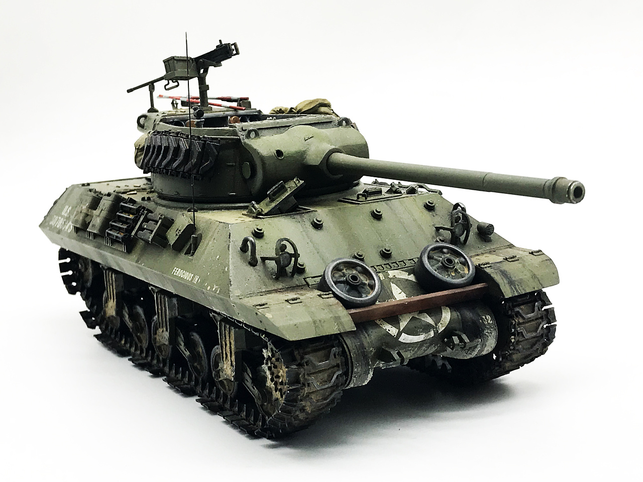 迟来的虎豹猎手,二战美军坦克歼击车的终极产物,m36"杰克逊"