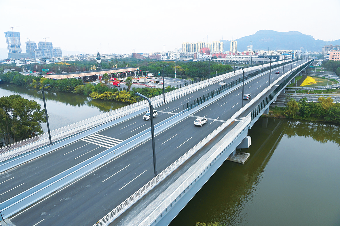 温州大道东延线年底通车 东西方向再添"捷径" 新城到龙湾中心区车时