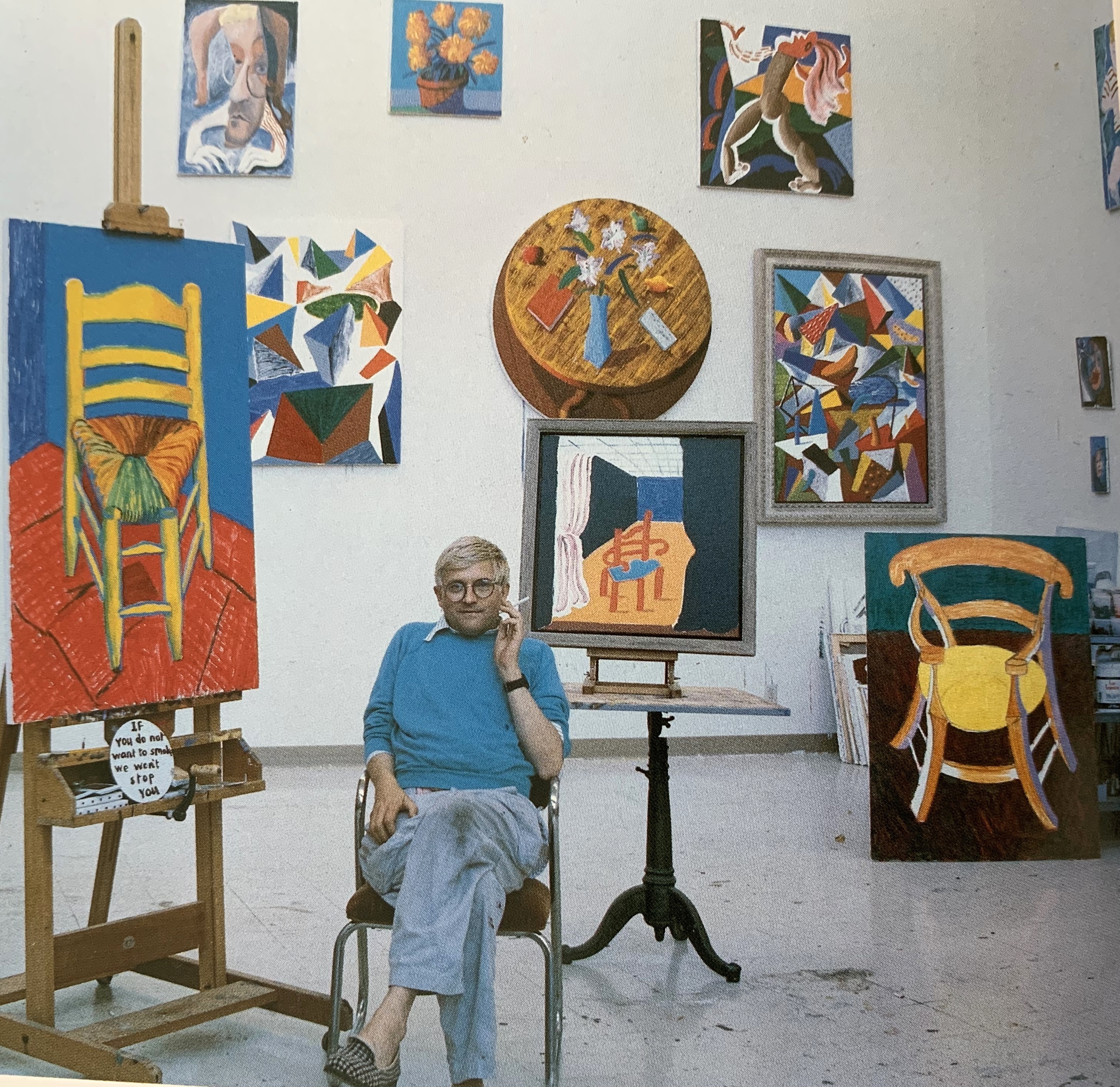 解读大卫霍克尼