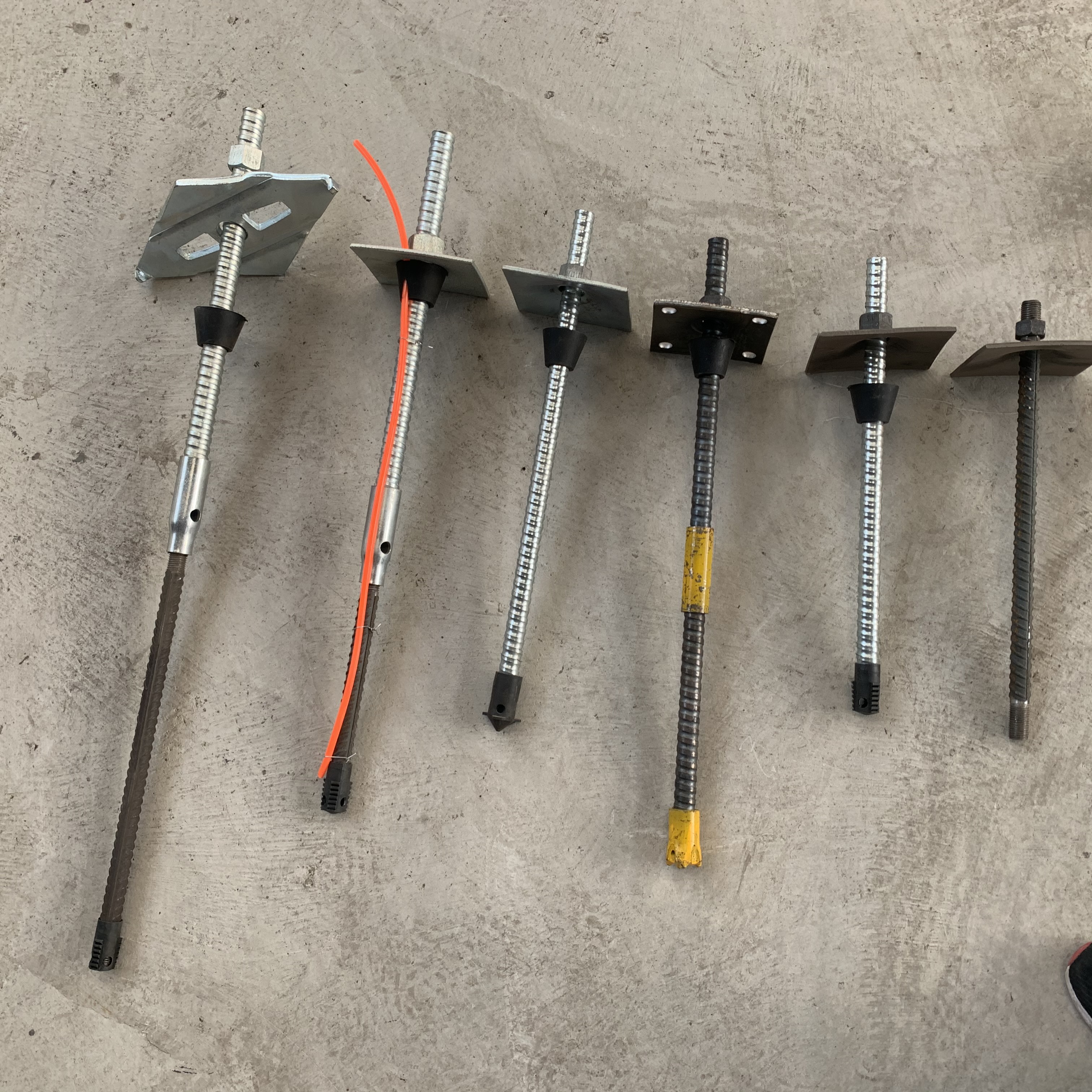 组合式中空注浆锚杆 镀锌中空锚杆