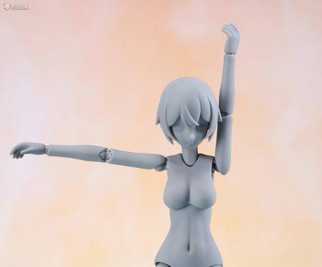 78官测:apex 1/8 arctech sp002/sp003 可动人型素体 灰色&肉色