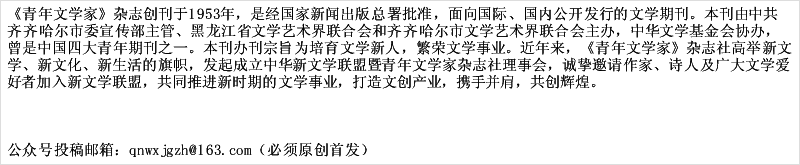 首届青年文学家大奖赛(北方文学和青年文学家哪个好)