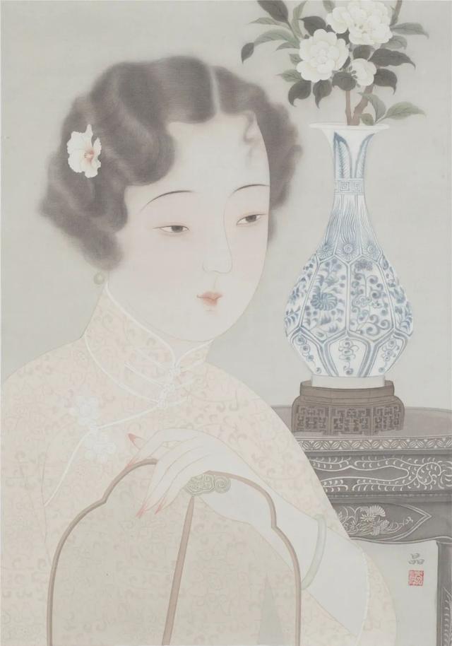 山东籍青年画家清华大学李晶工笔画作品欣赏—念依草堂第200期