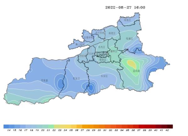 西安:今日气温继续走低 未来三天阴雨天气持续