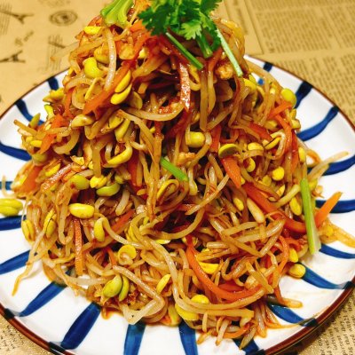 妈妈手中的安心味 韩式拌豆芽