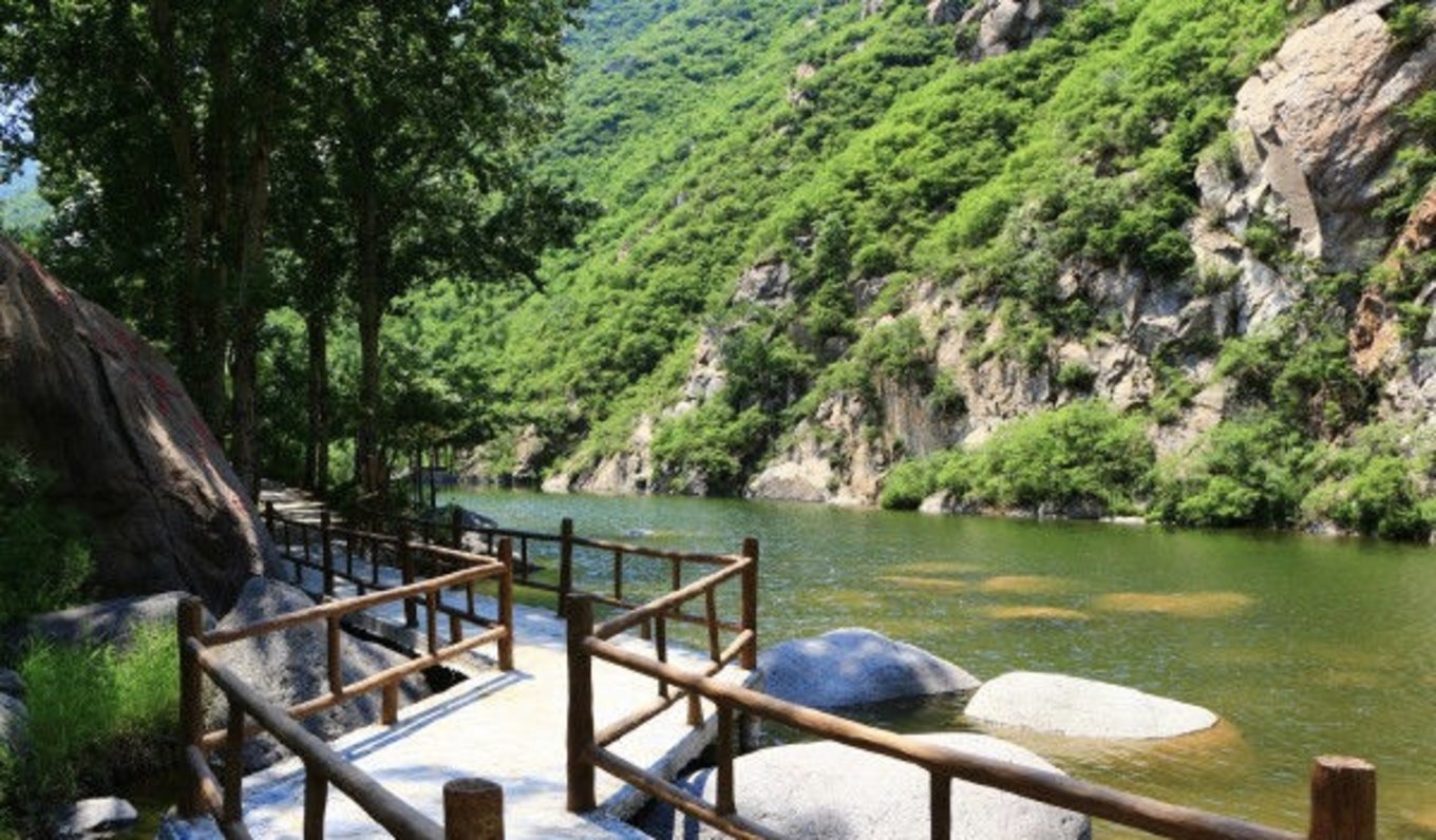 神泉峡风景区图片