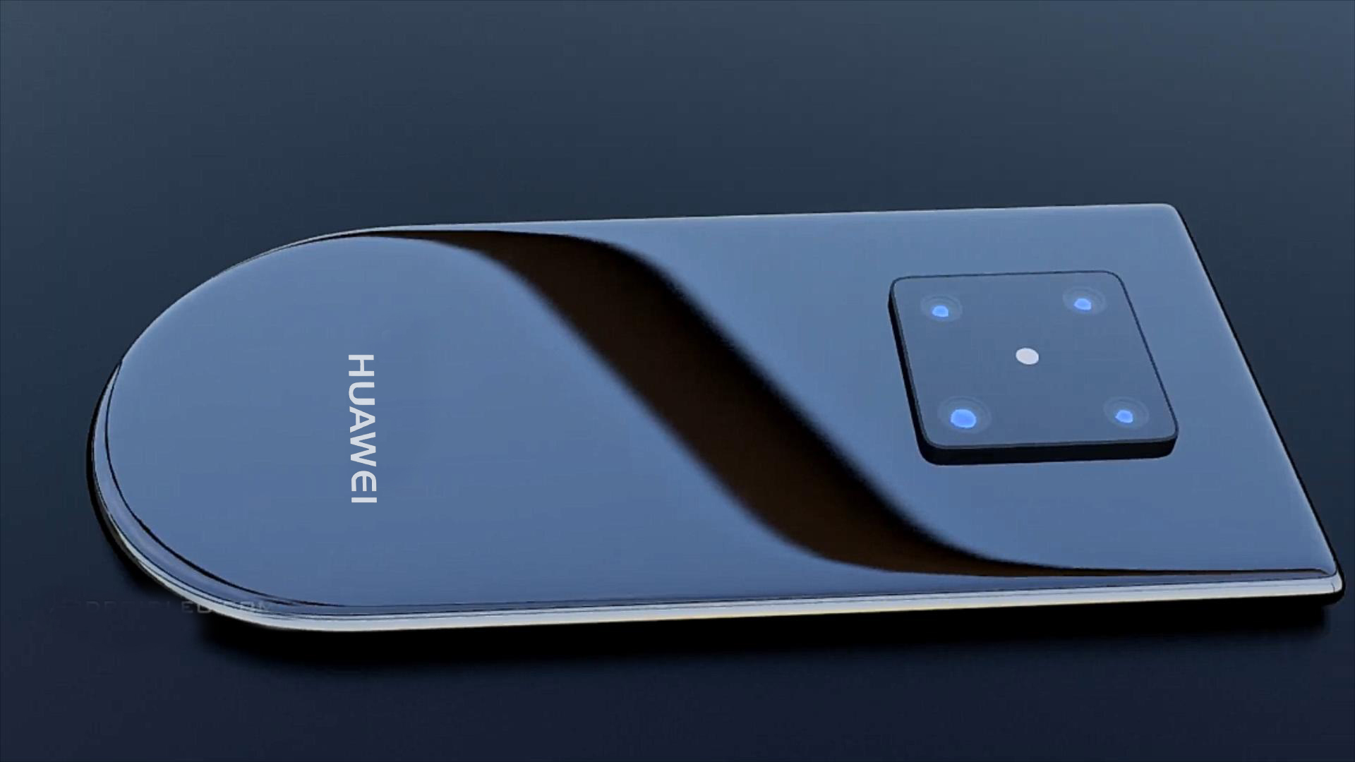 华为mate50pro概念机:半圆机身配直面一体屏,给iphone12上一课