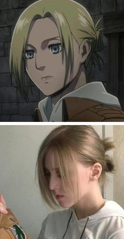 巨人的cos太帅了,兵长帅气,莱纳气质还原