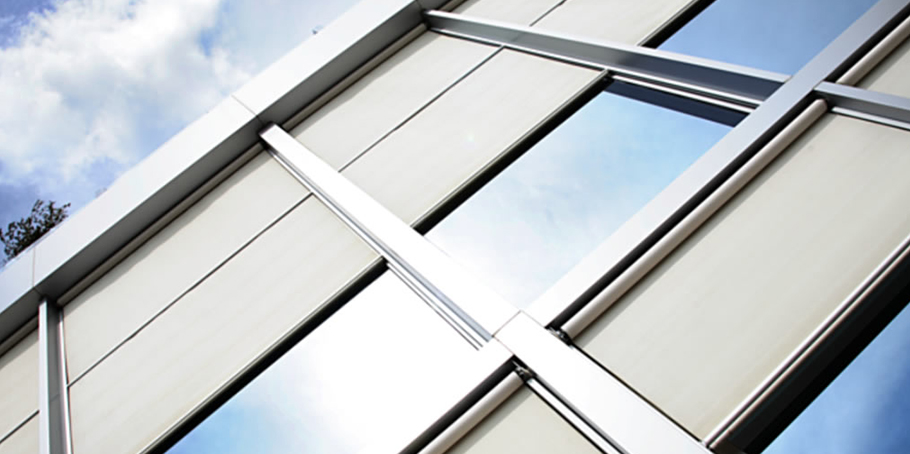 "室外空调系统" - 外遮阳系统给建筑来降温