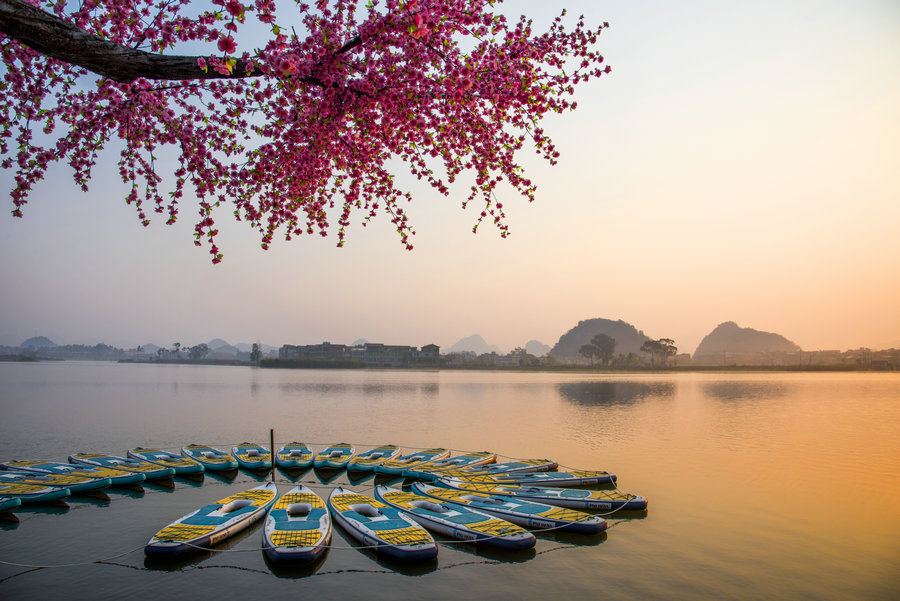 普者黑景区:云南的璀璨明珠,摄影爱好者的天堂