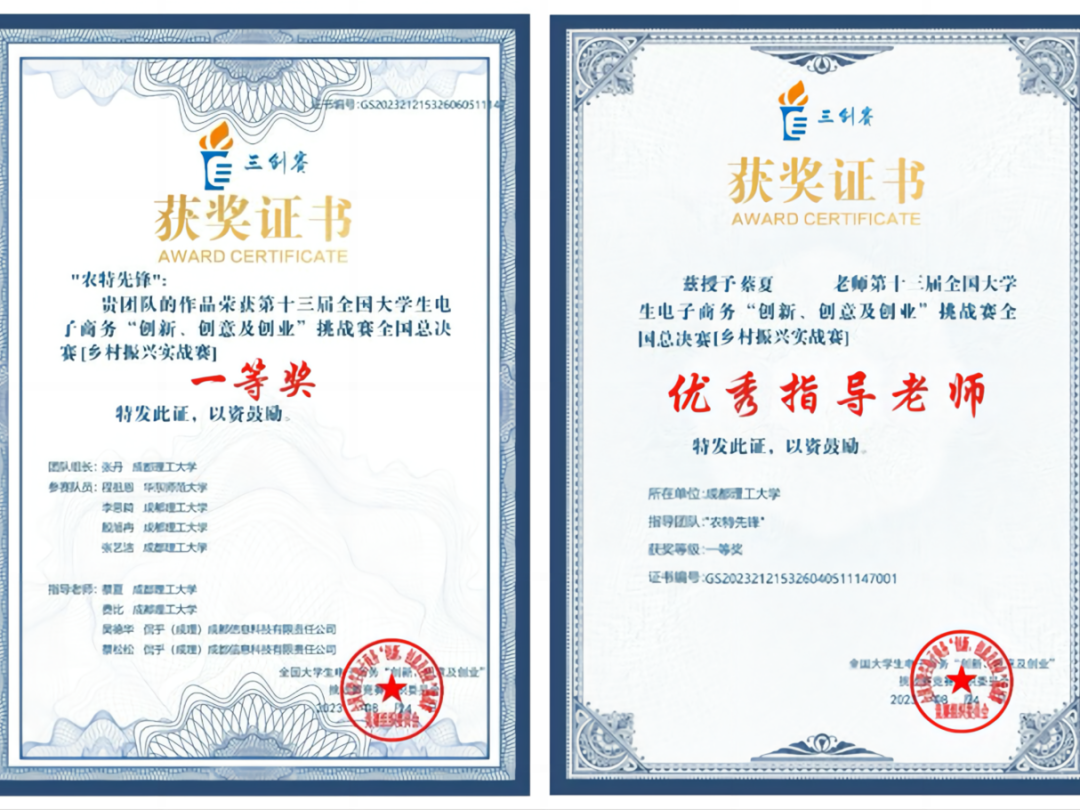 十三届三创赛全国总决赛并斩获全国一等奖人才出口,优秀毕业生1)万莉