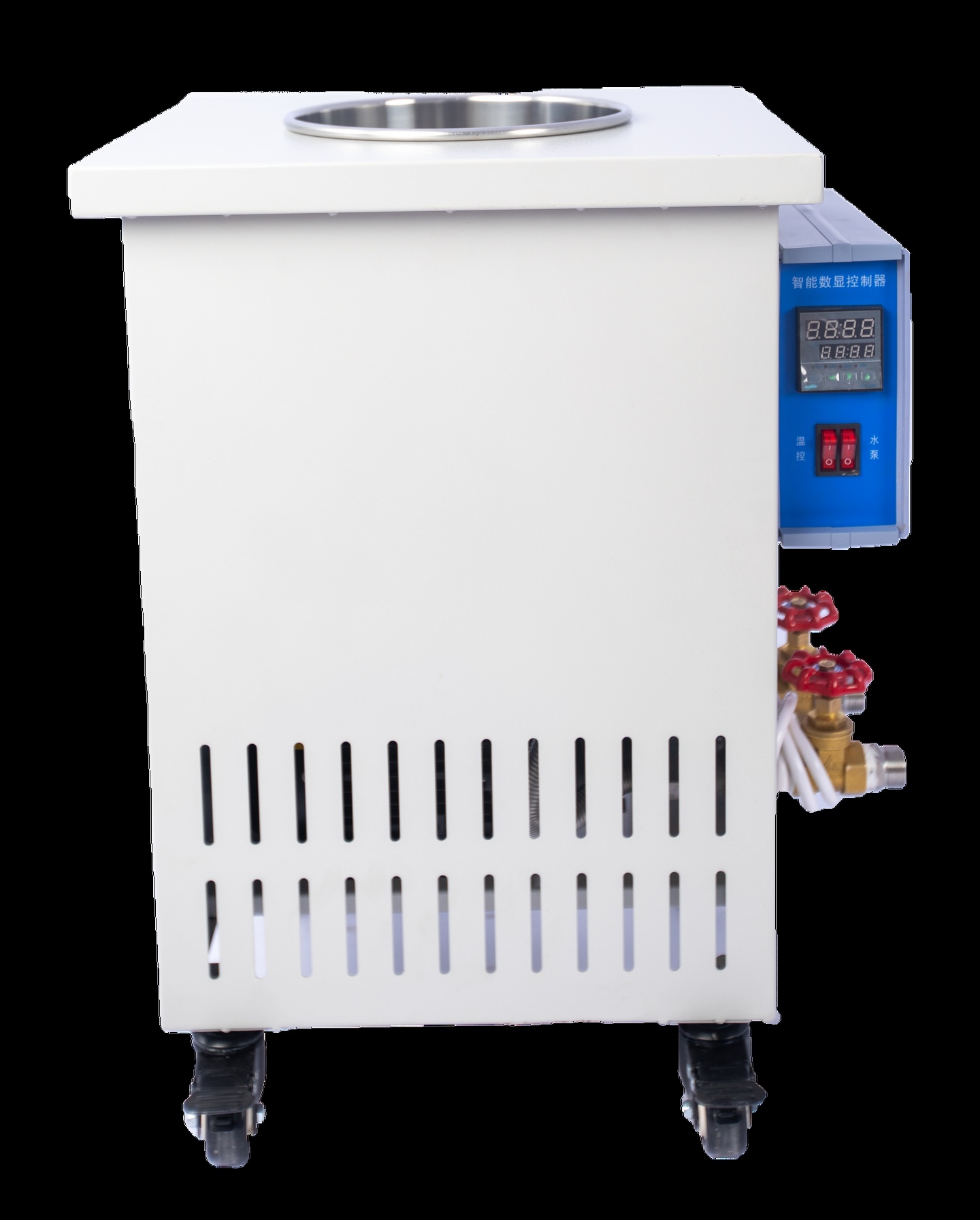 高温循环油浴锅的面板说明