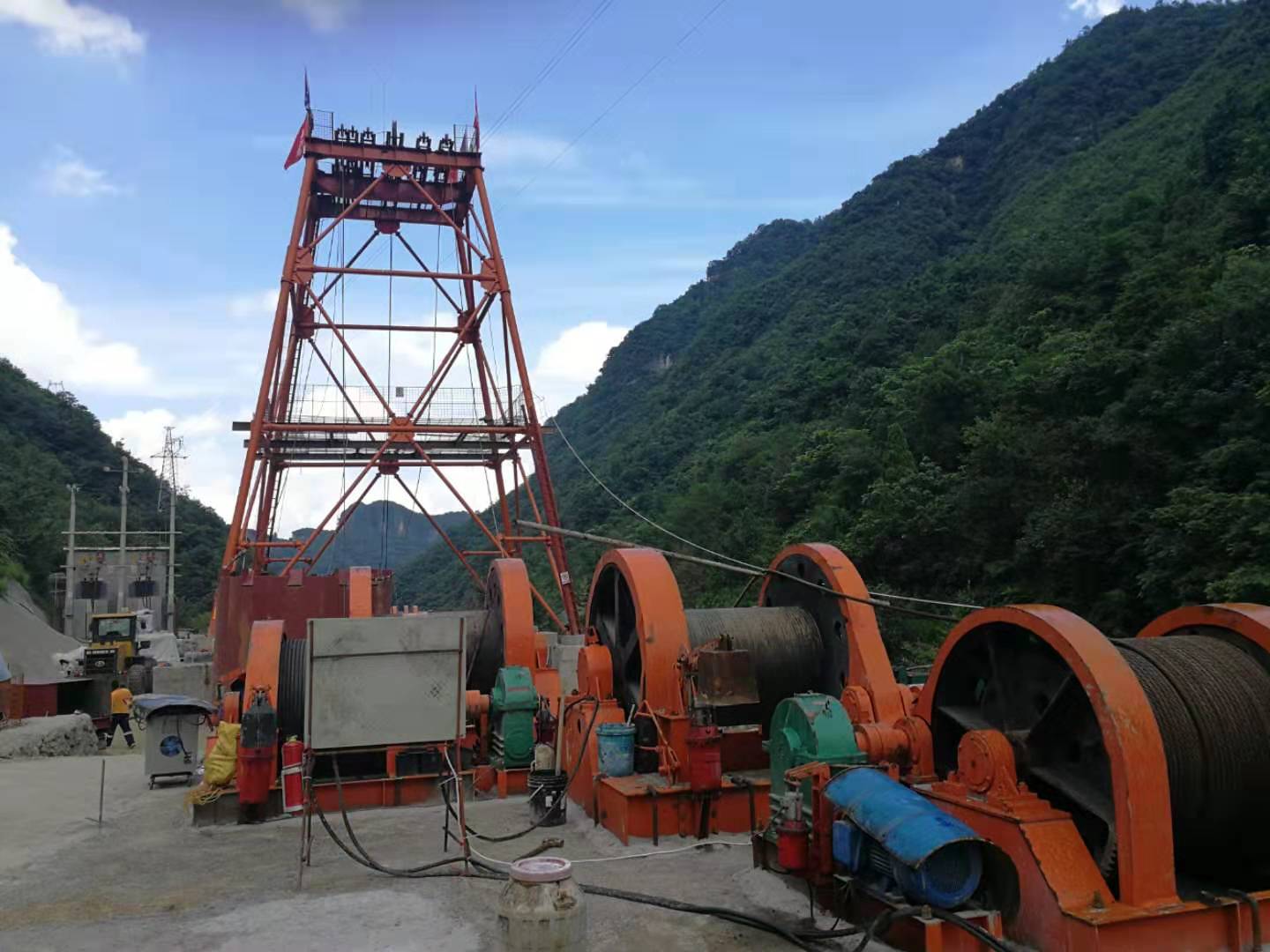 10吨凿井稳车 竖井凿井稳车 矿用稳车