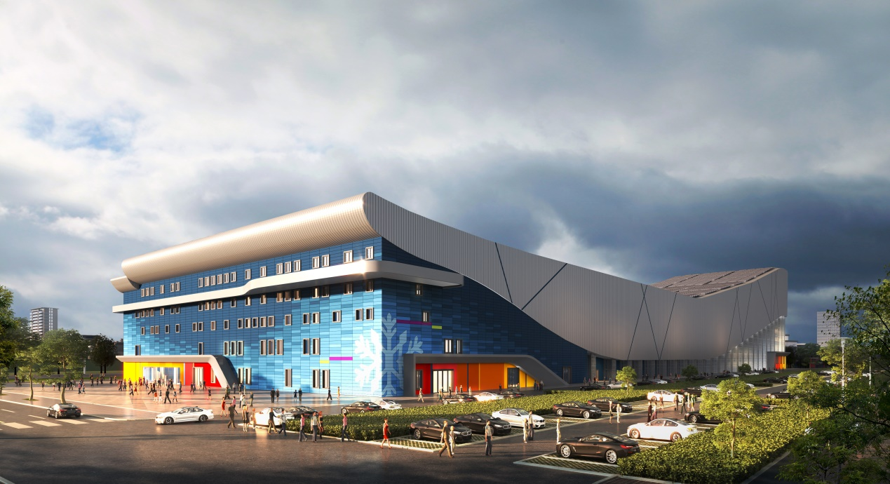 打卡"北跨"第一站丨西安际华园冰雪运动中心展现发展速度与活力