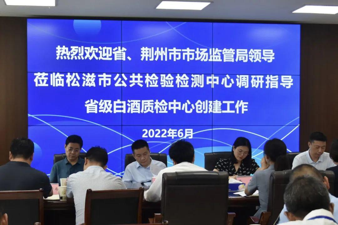 省市场监管局党组成员总工程师潘年松一行来我中心调研