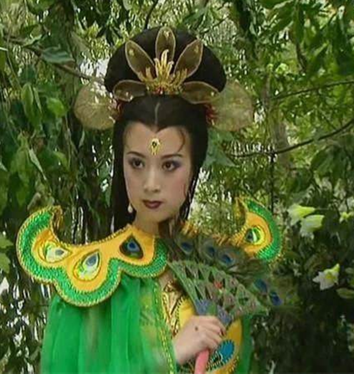 孔雀大明王和金翅大鹏的关系?孔雀公主是谁扮演?