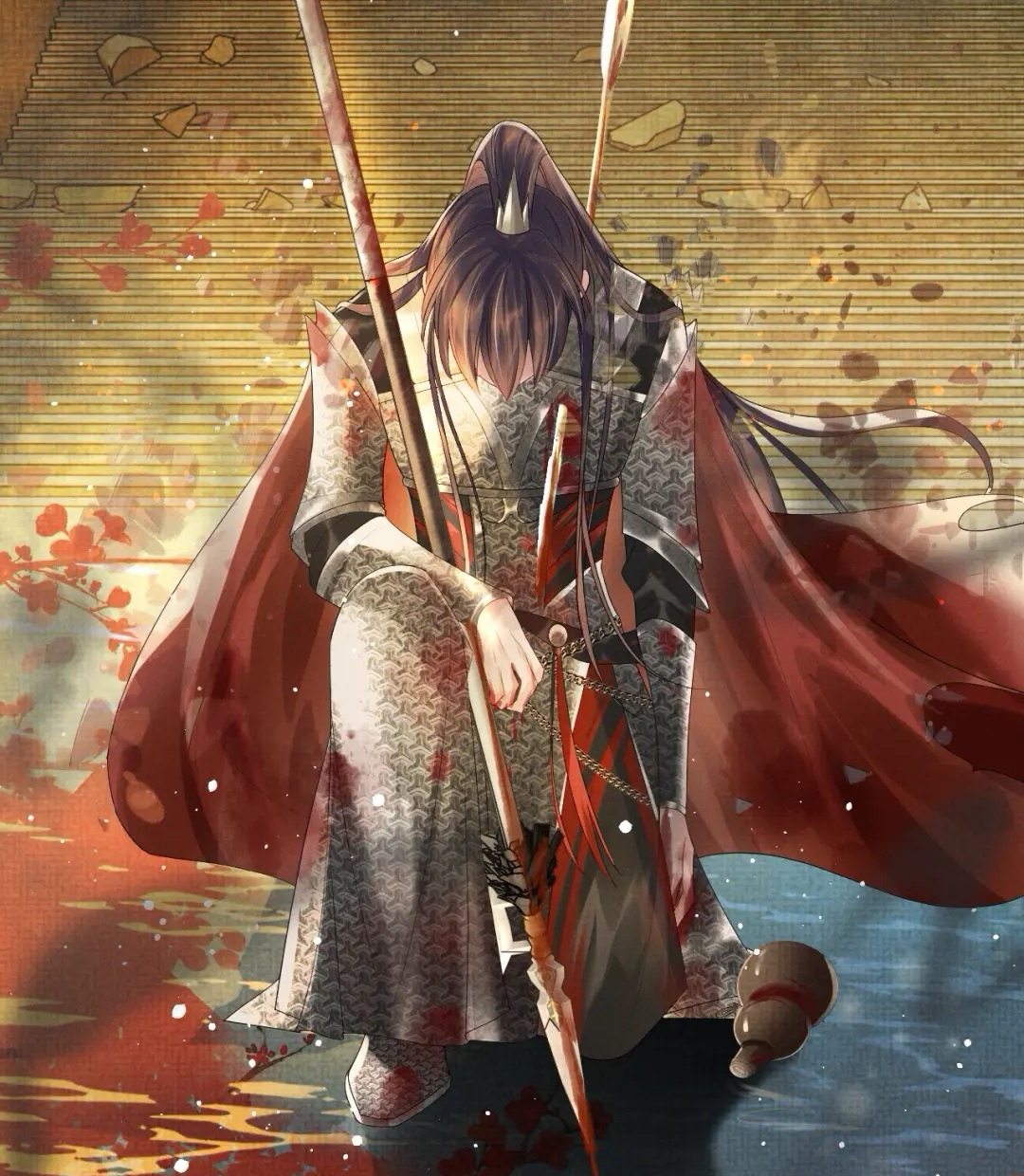 《遇蛇》漫画季玖身陨,小狼妖对皇帝允诺,为结尾虐心埋下伏笔