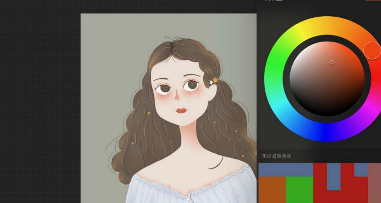 procreate怎么画正圆