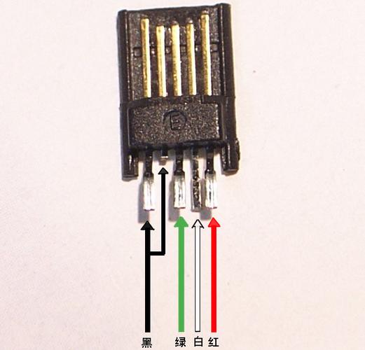 microusb接口引脚定义图片