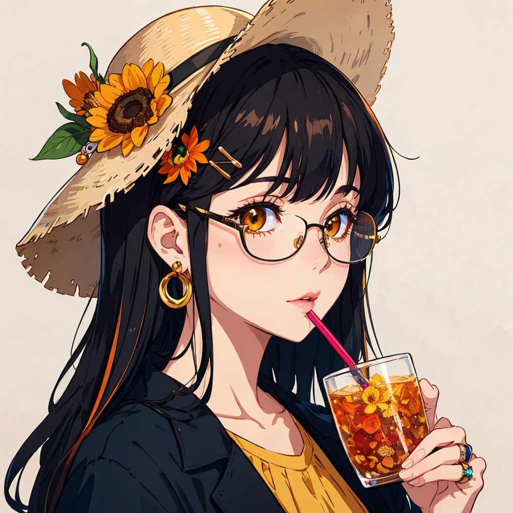 阳光女孩与午后时光