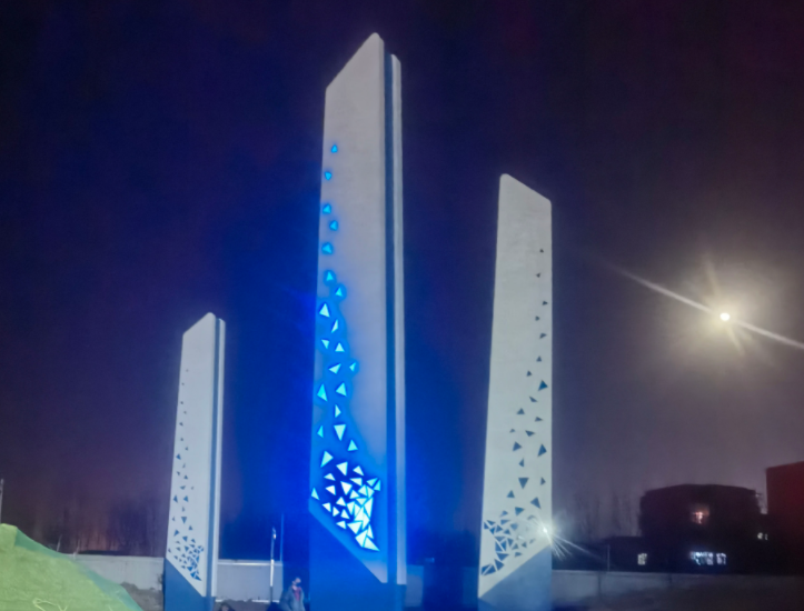 不锈钢村牌导向牌指示牌精神堡垒