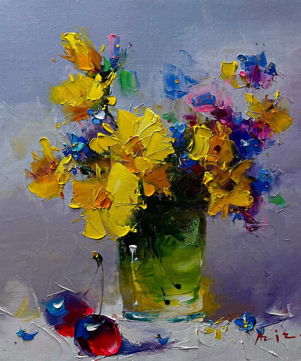 玩转油画,充满激情与生命力的油画笔触