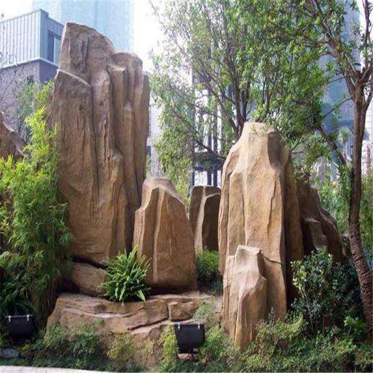 长春假山,水泥假山打造