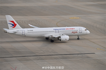 国产大飞机首航东北！东航C919首飞上海虹桥—沈阳航线