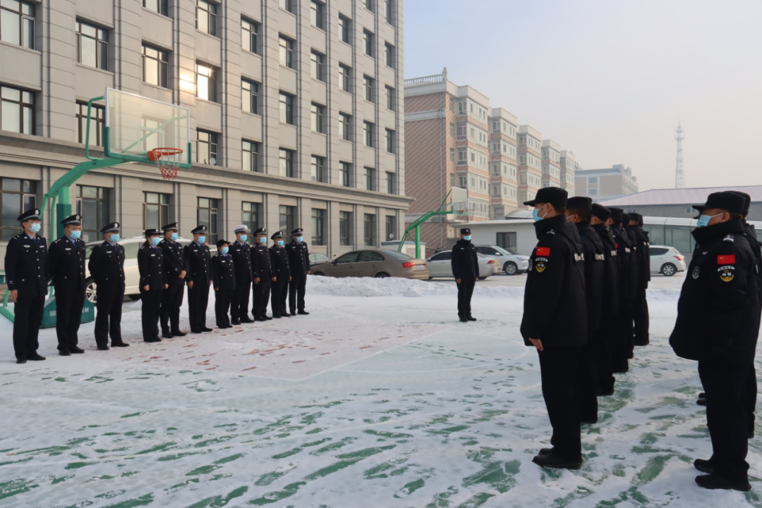 冬季整训,庆祝节日——宾县公安局开展冬季整训演练活动