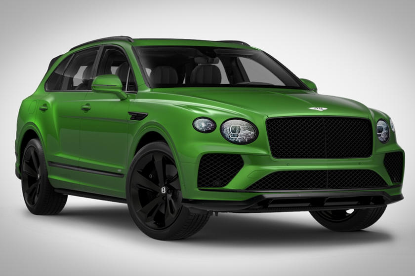 这样配色的2021款宾利添越,你会不会买?