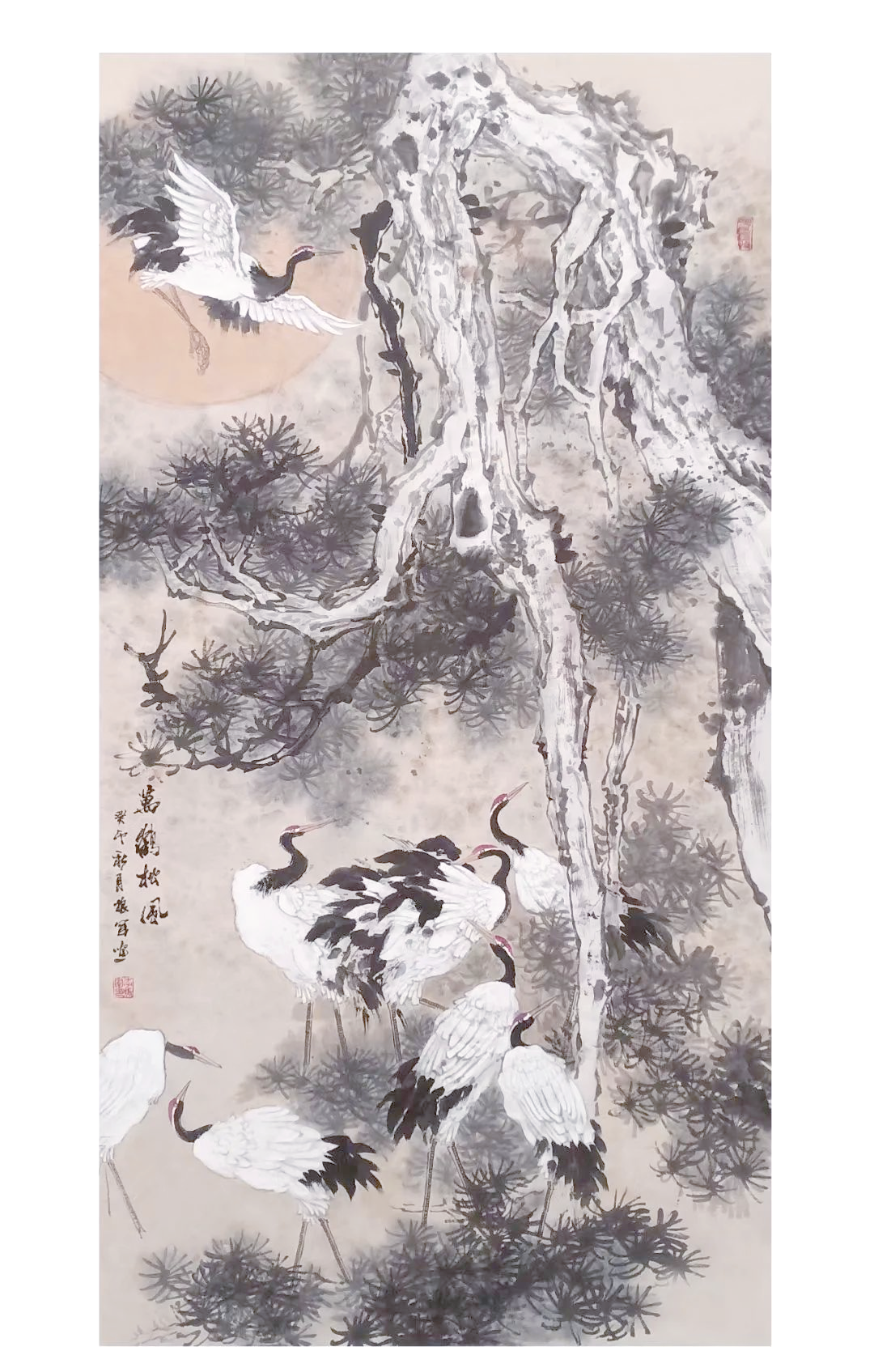 李振军的山水花鸟画:探寻诗韵与人生智慧