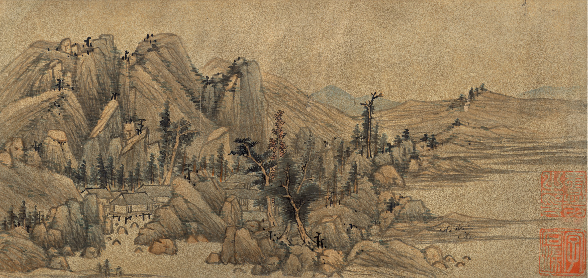 明画回眸│晓看天色暮看云,行也思君,坐也思君——唐寅