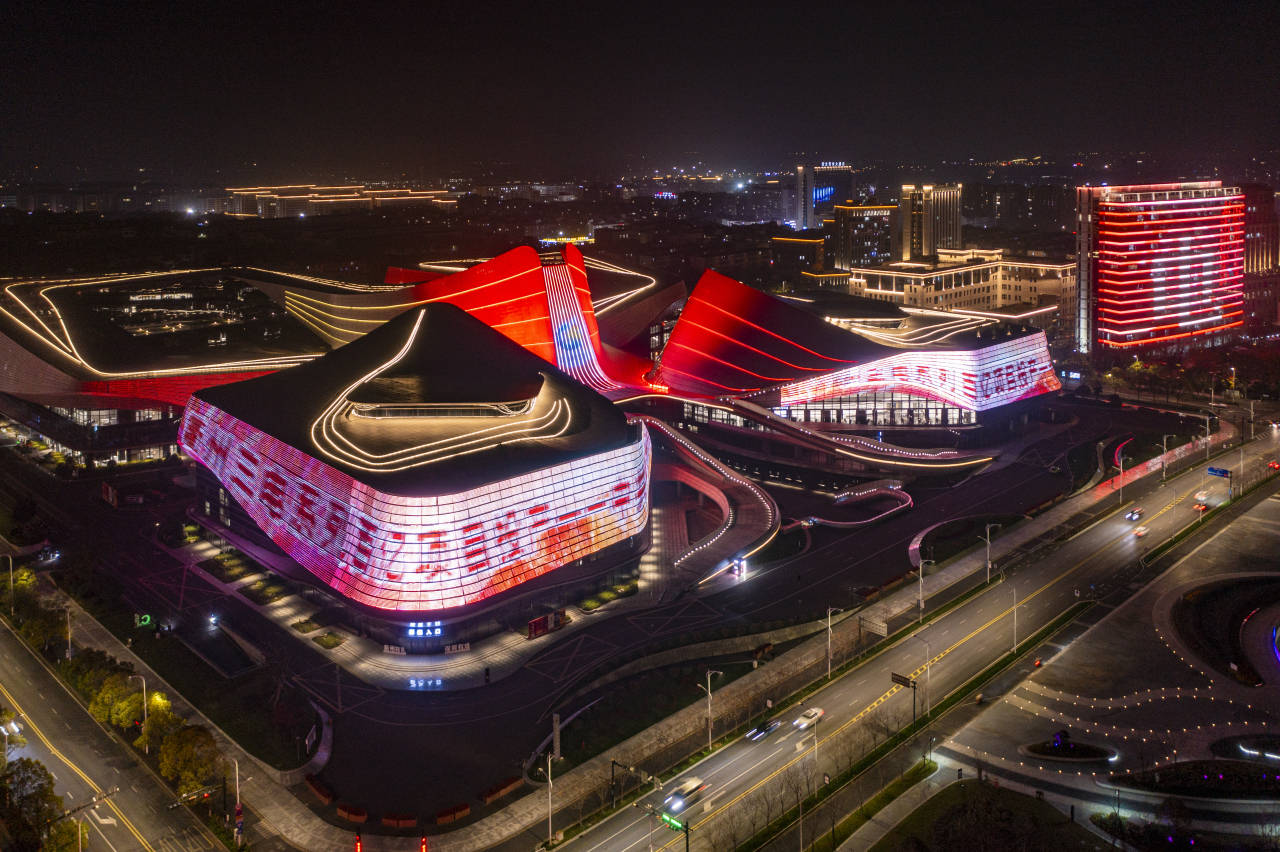 衢州夜景图片图片