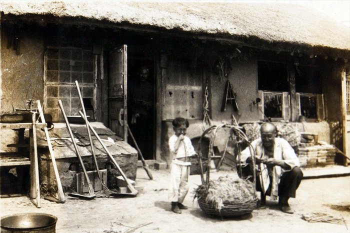 1933年黑龙江富锦市历史照片,当年的东北都很繁华