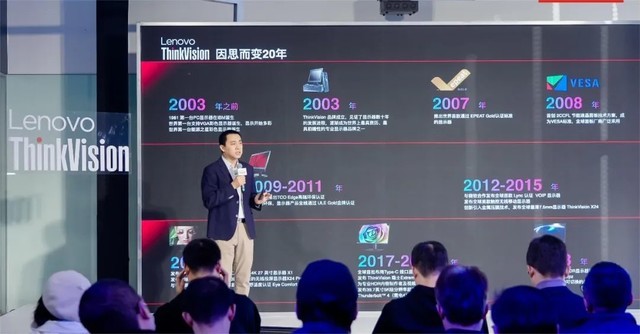 联想ThinkVision 20周年：发布全球首款27英寸4K裸眼3D显示器