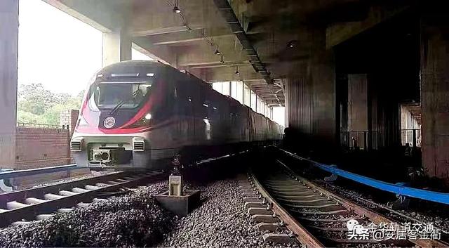 试车线热滑成功!金华轨道交通时代即将到来