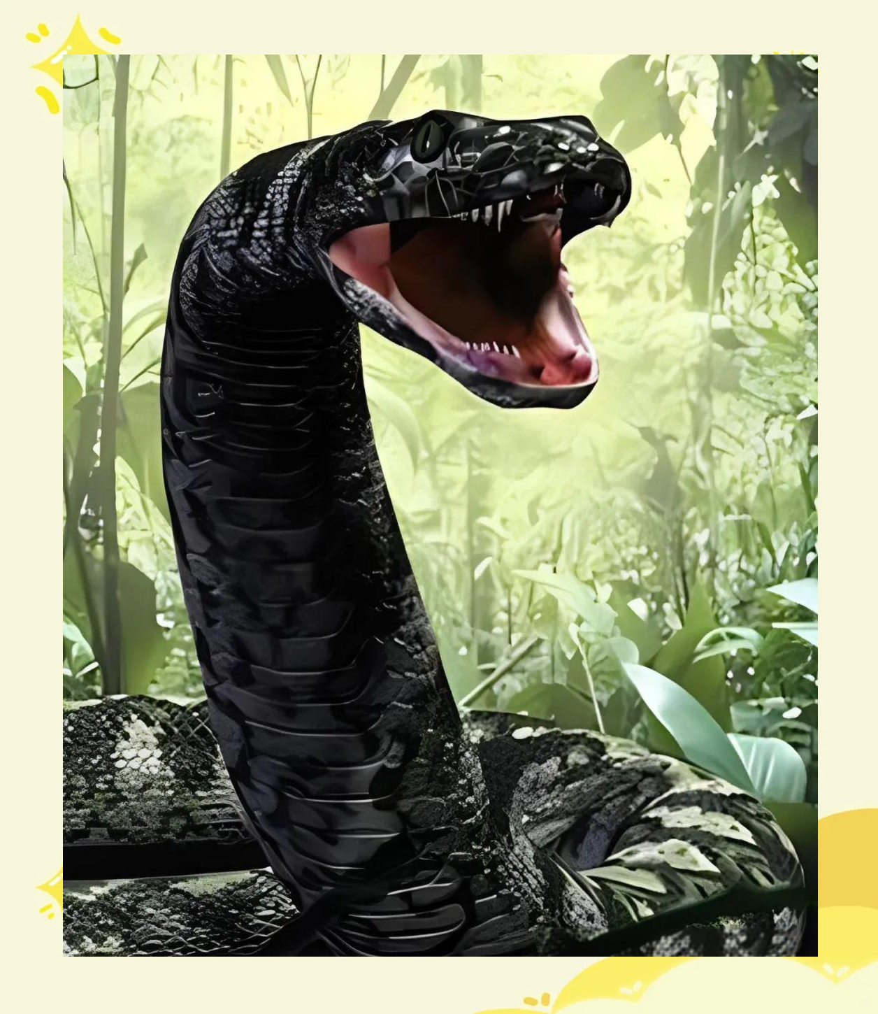 泰坦蟒,这一巨型蛇类,可以视为现代蟒蛇的放大版