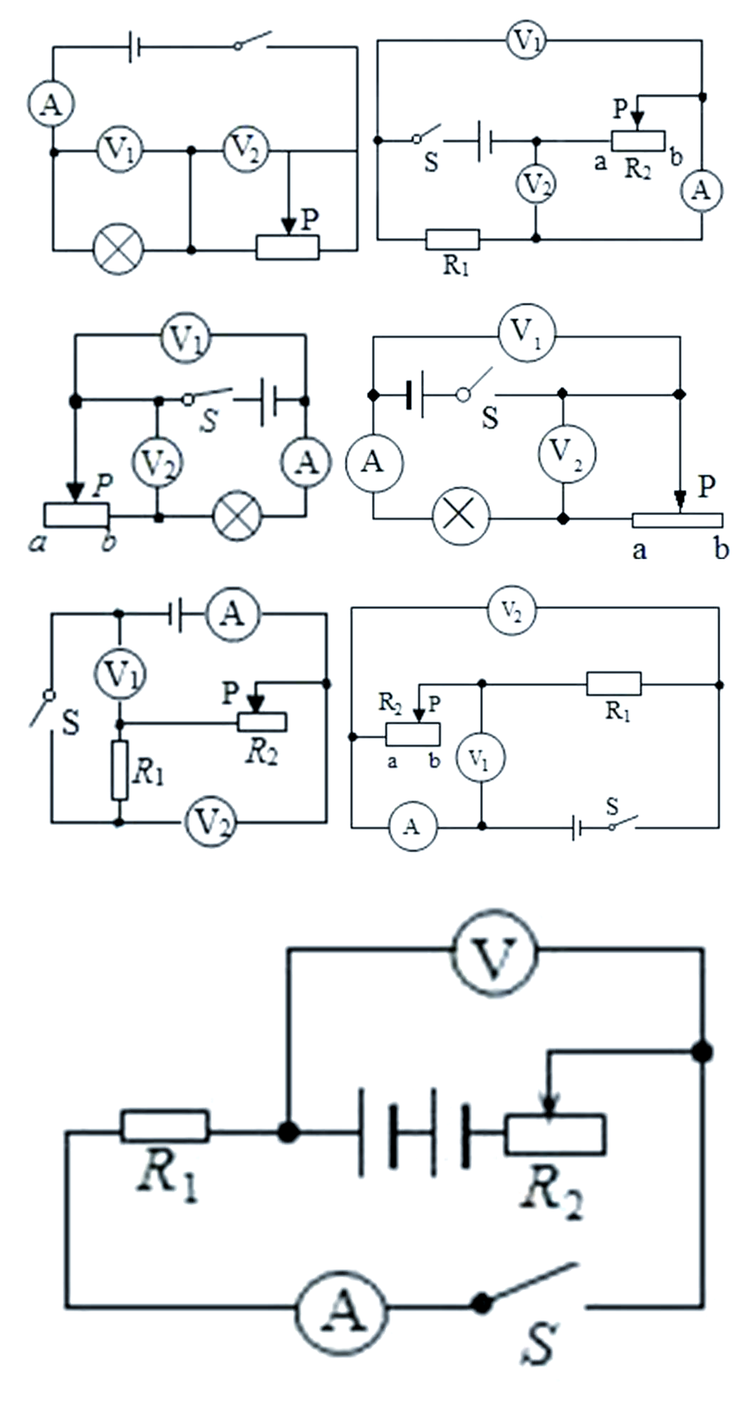 轻松掌握初中物理电学难题,归纳图助你中考成功!