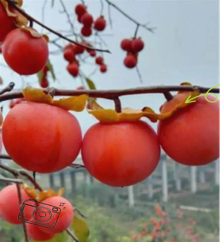 火葫芦柿子热销,新品种柿子你尝过了吗?